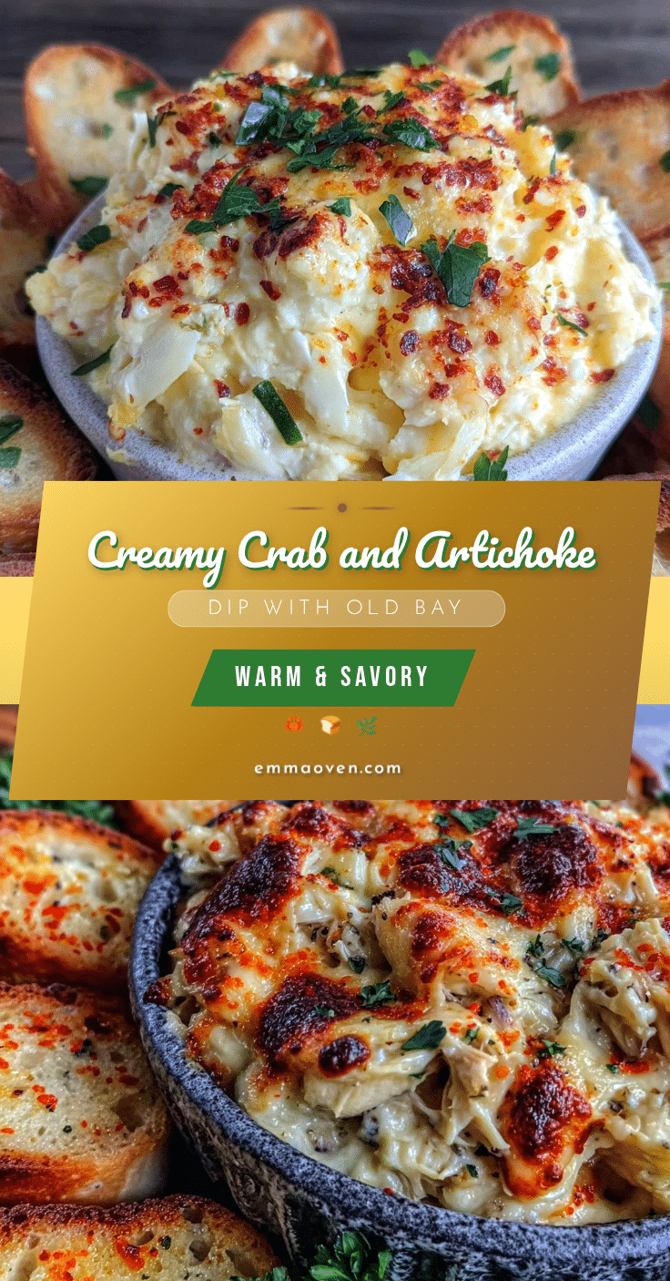 creamy crab and artichoke dip recipe