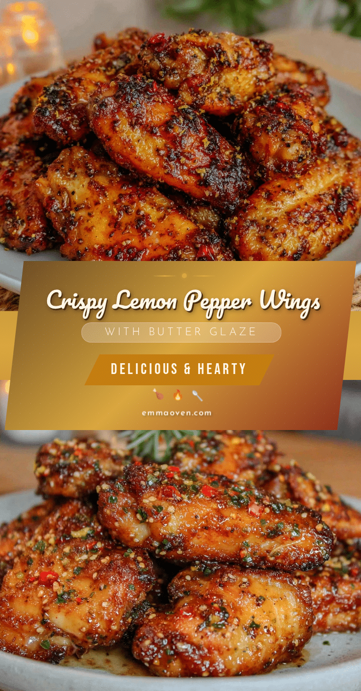 crispy lemon pepper wings recipe