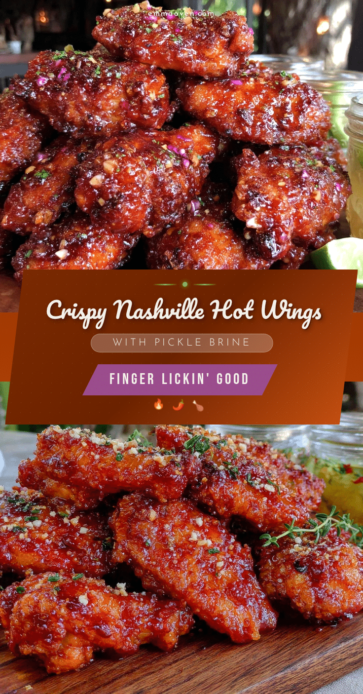 Crispy Nashville Hot Wings recipe