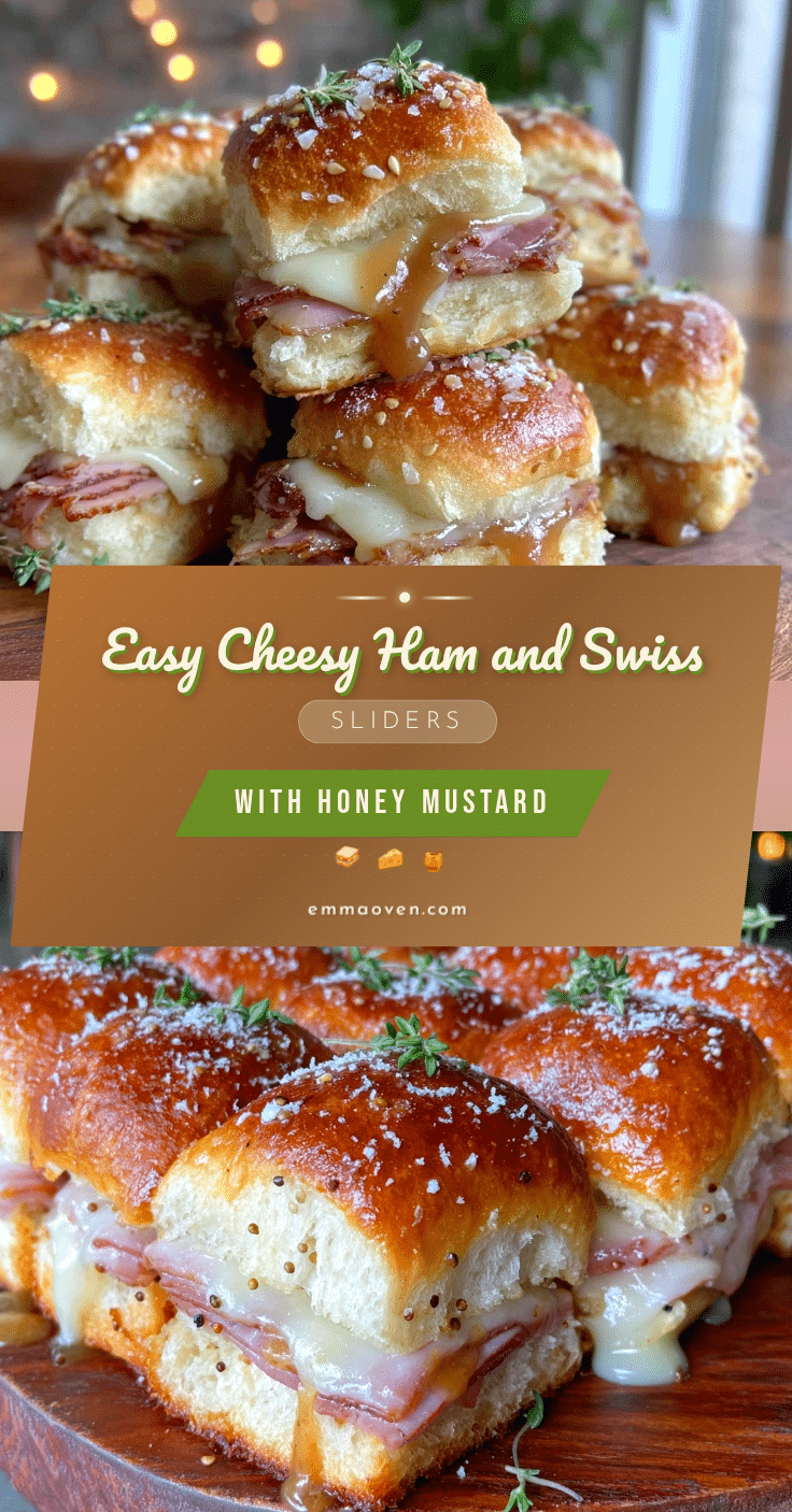 Easy Ham and Swiss Sliders recipe