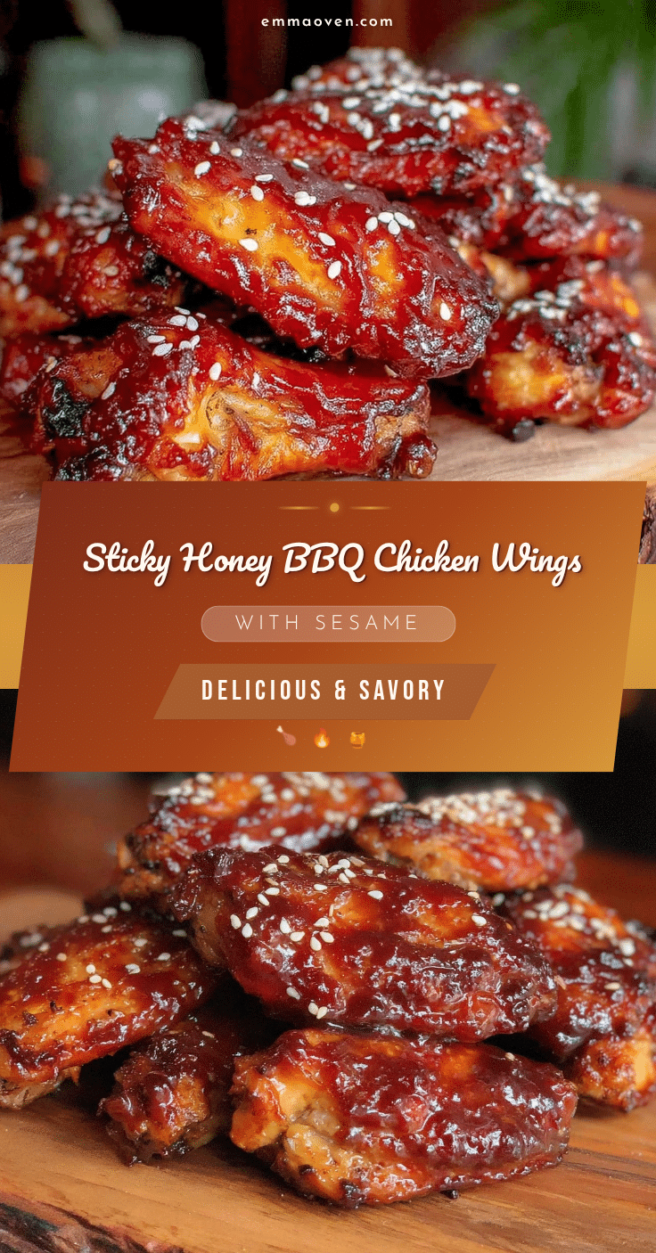 honey BBQ chicken wings recipe