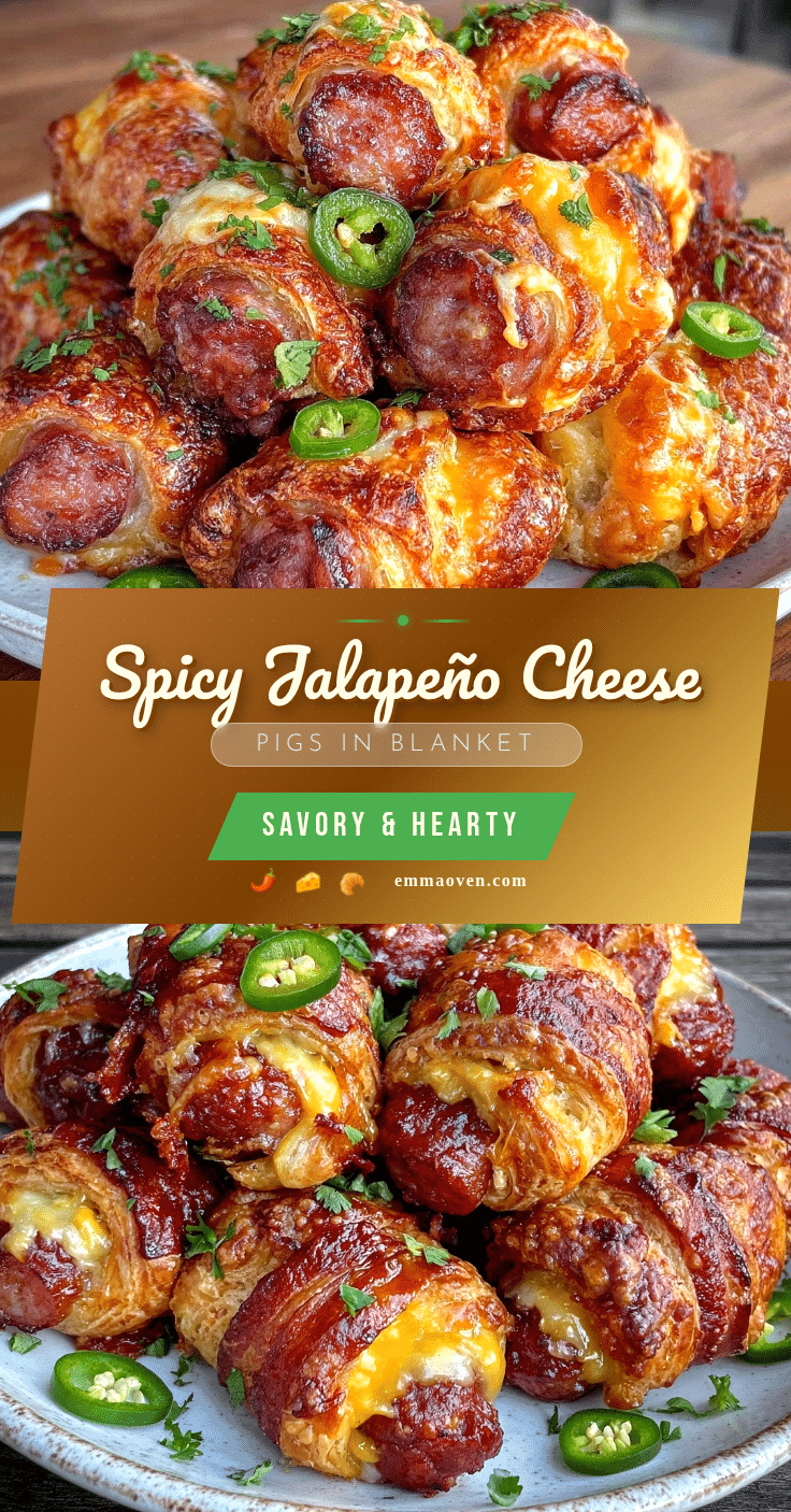 jalapeño cheese pigs in a blanket recipe