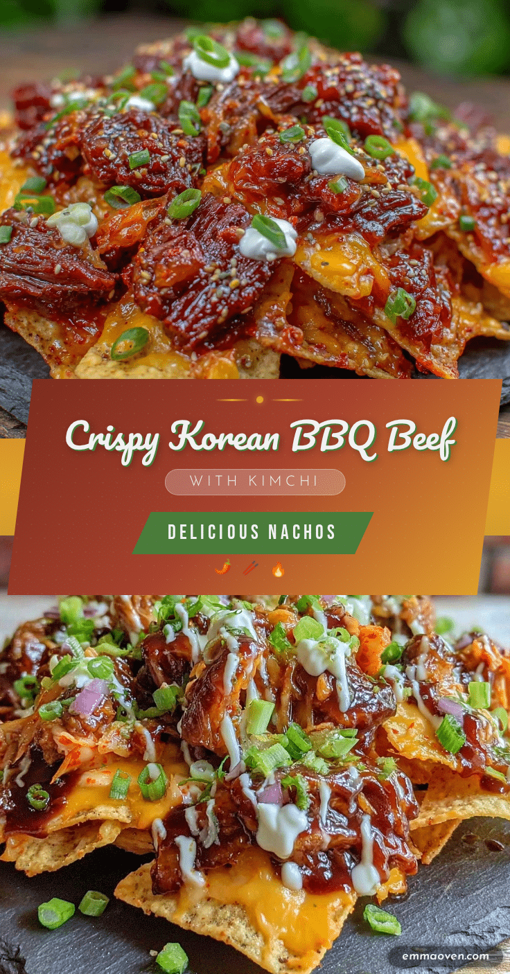 Korean BBQ beef nachos recipe