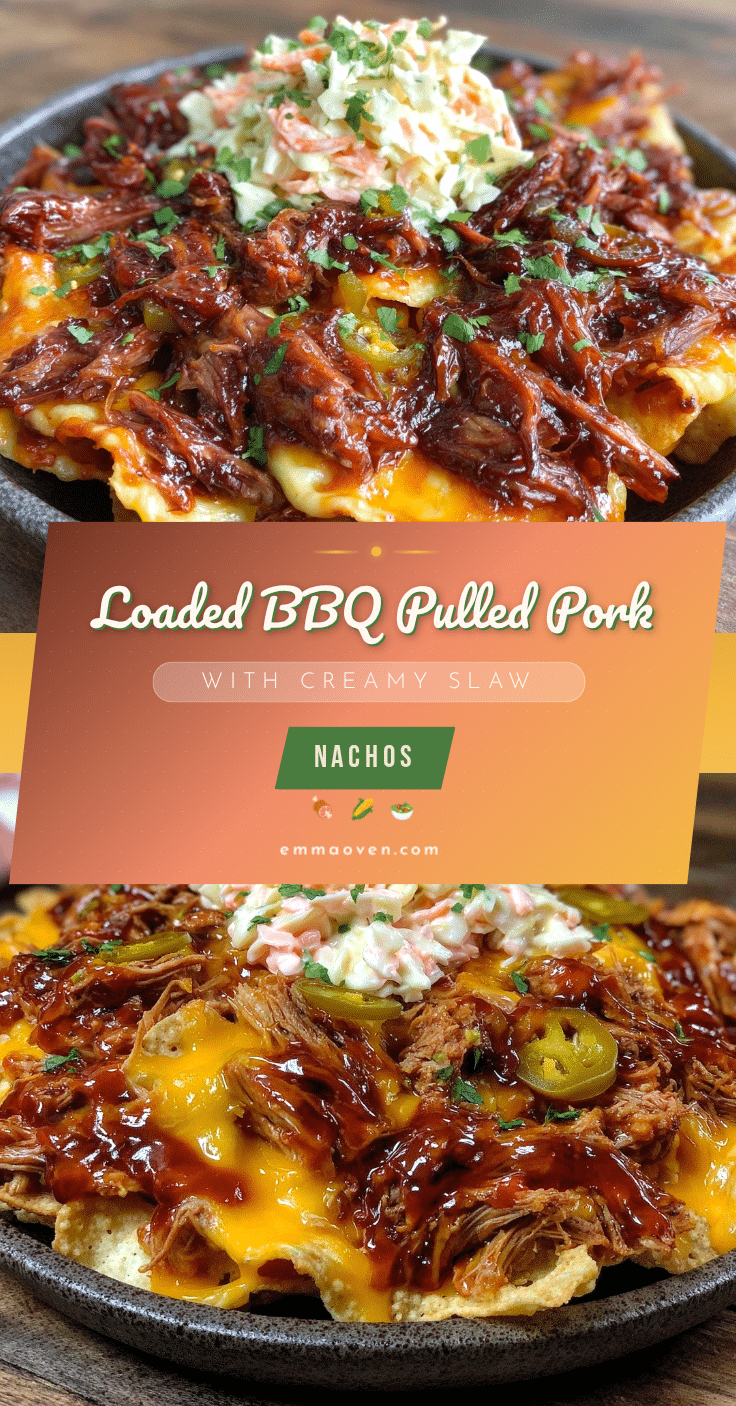 loaded BBQ pulled pork nachos recipe
