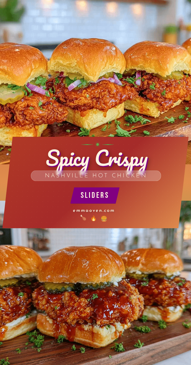 Nashville Hot Chicken Sliders recipe
