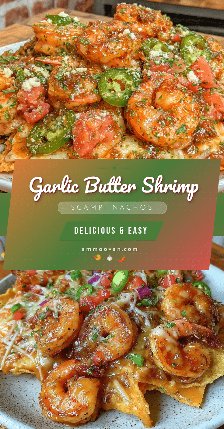 shrimp scampi nachos recipe