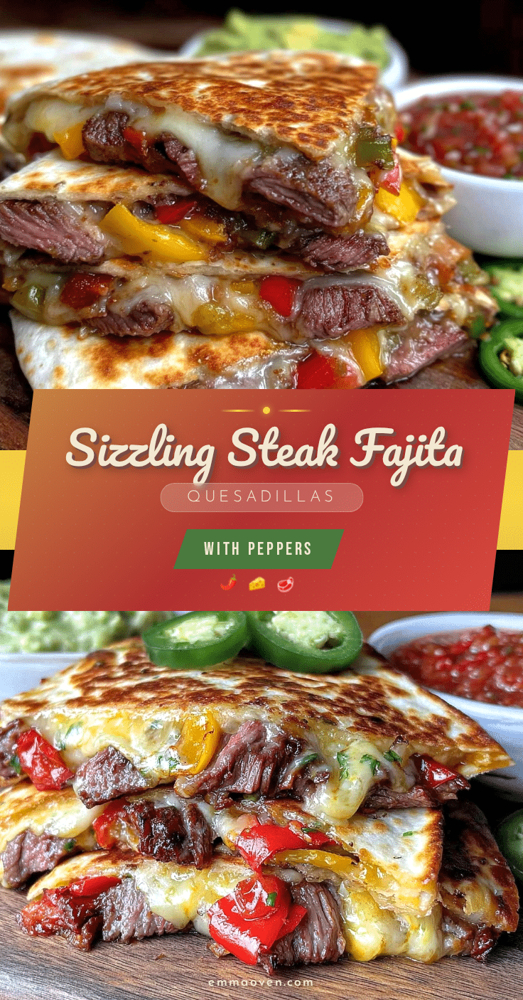 steak fajita quesadillas recipe