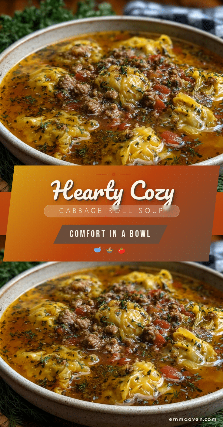 cozy cabbage roll soup recipe