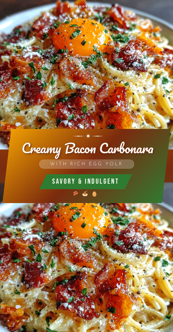 creamy bacon carbonara recipe