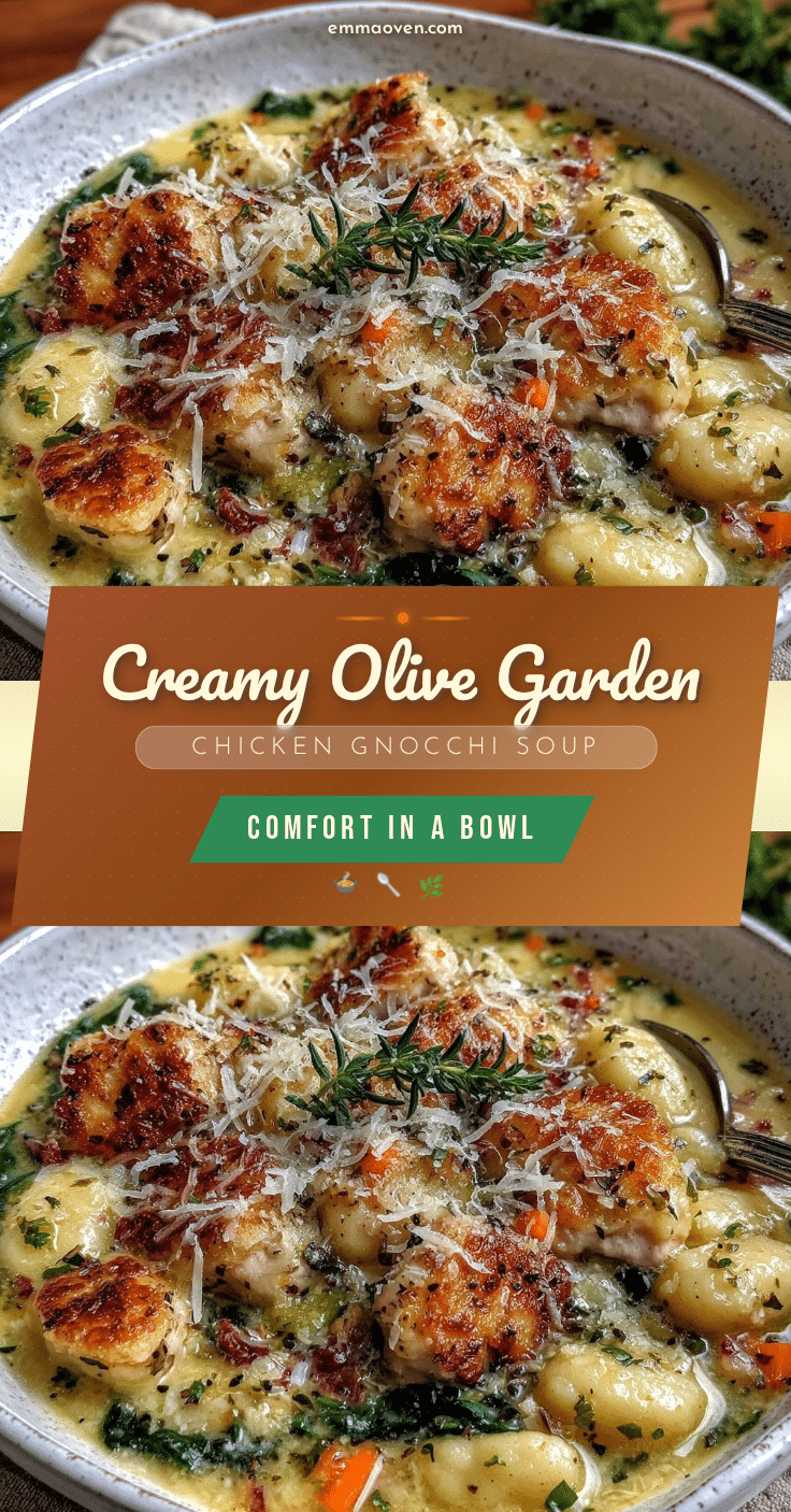 creamy chicken gnocchi soup recipe