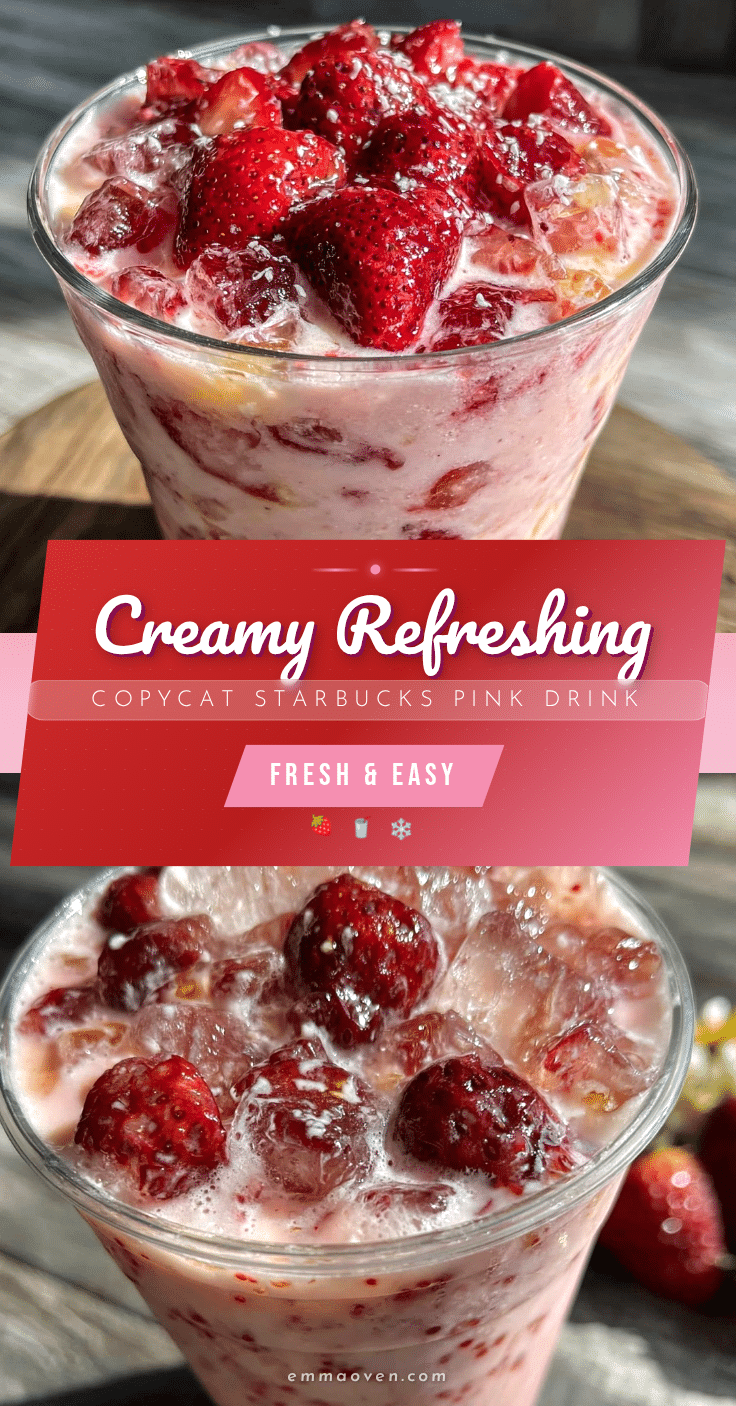 creamy copycat starbucks pink drink recipe recipe