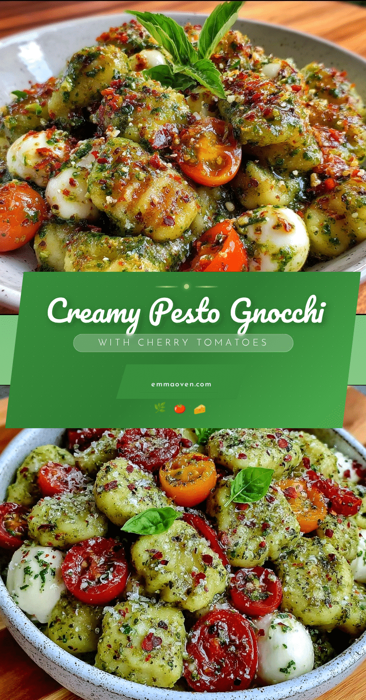 creamy pesto gnocchi recipe