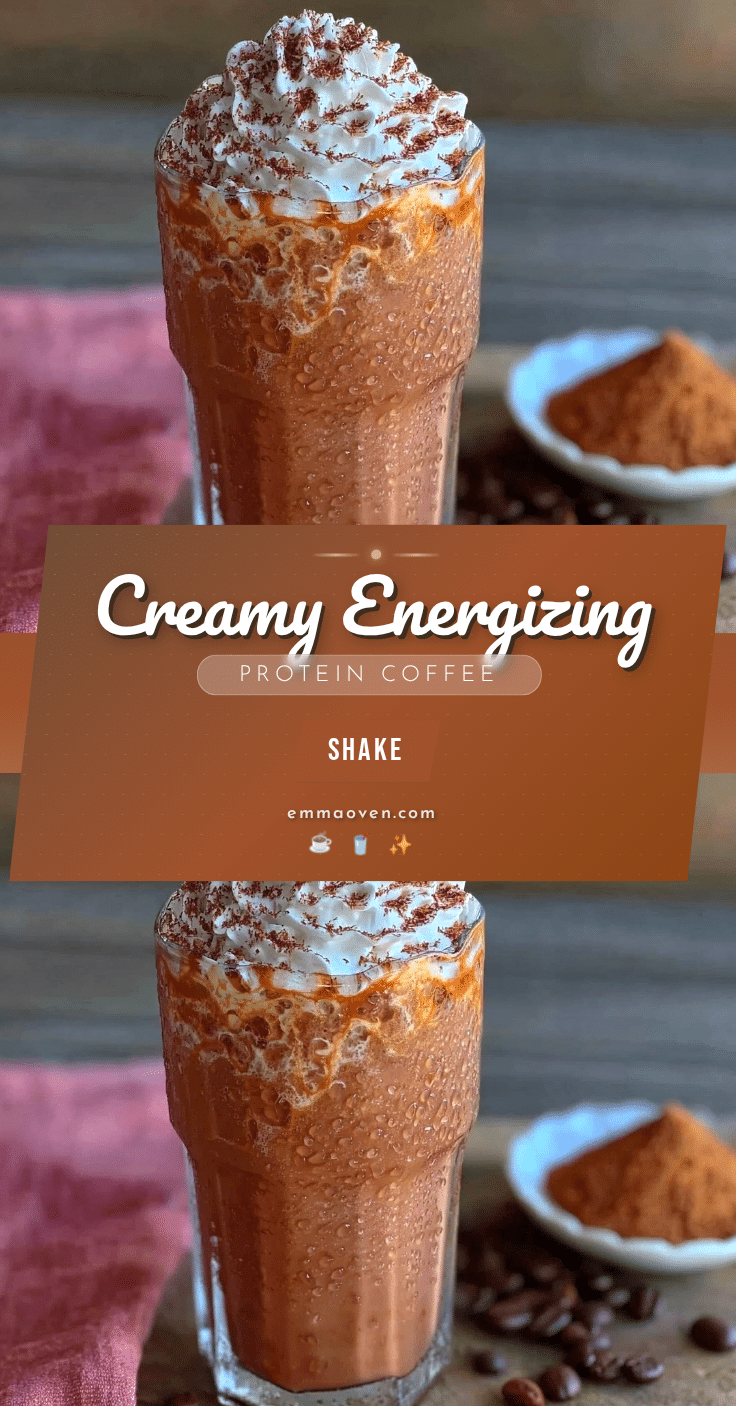 creamy protein coffee shake recipe