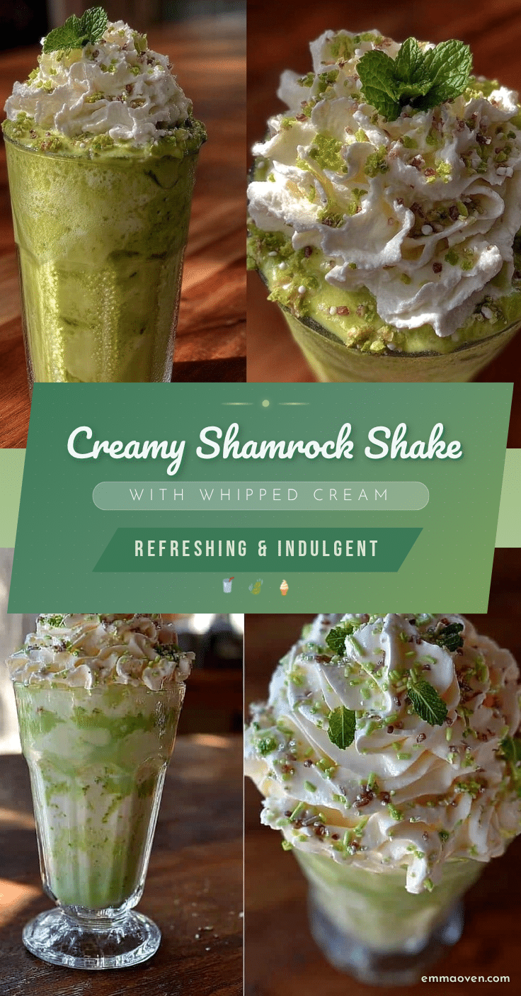 creamy shamrock shake recipe recipe