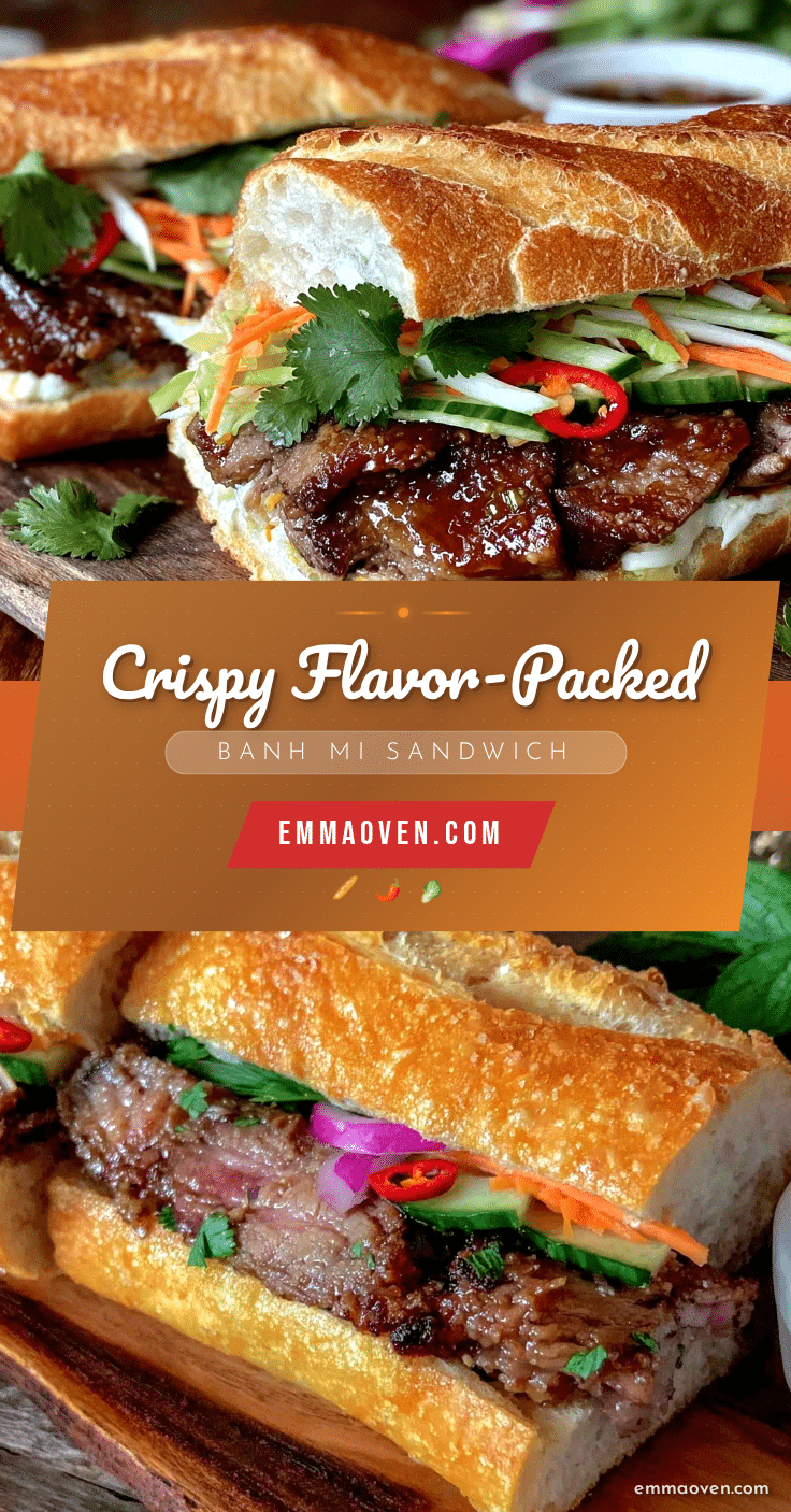 crispy banh mi sandwich recipe