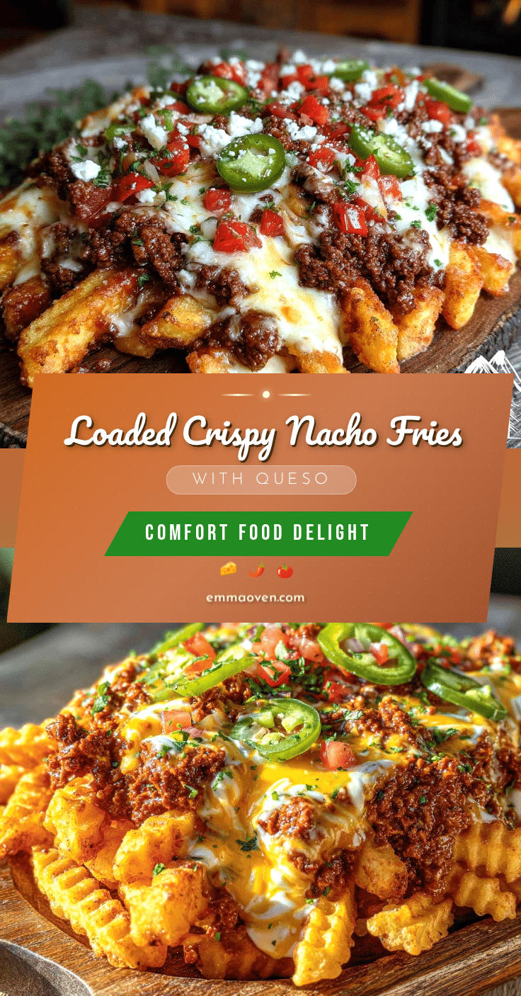 crispy loaded nacho fries recipe