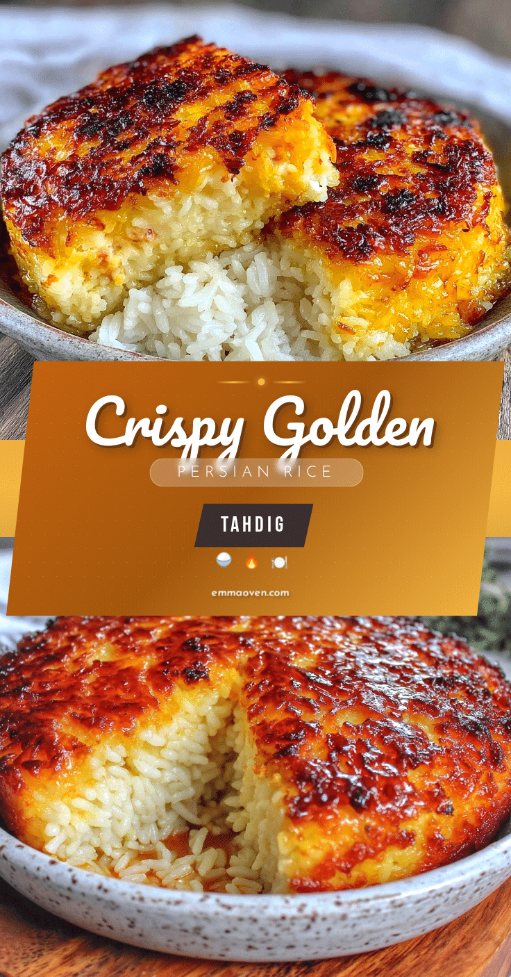 crispy Persian rice tahdig recipe