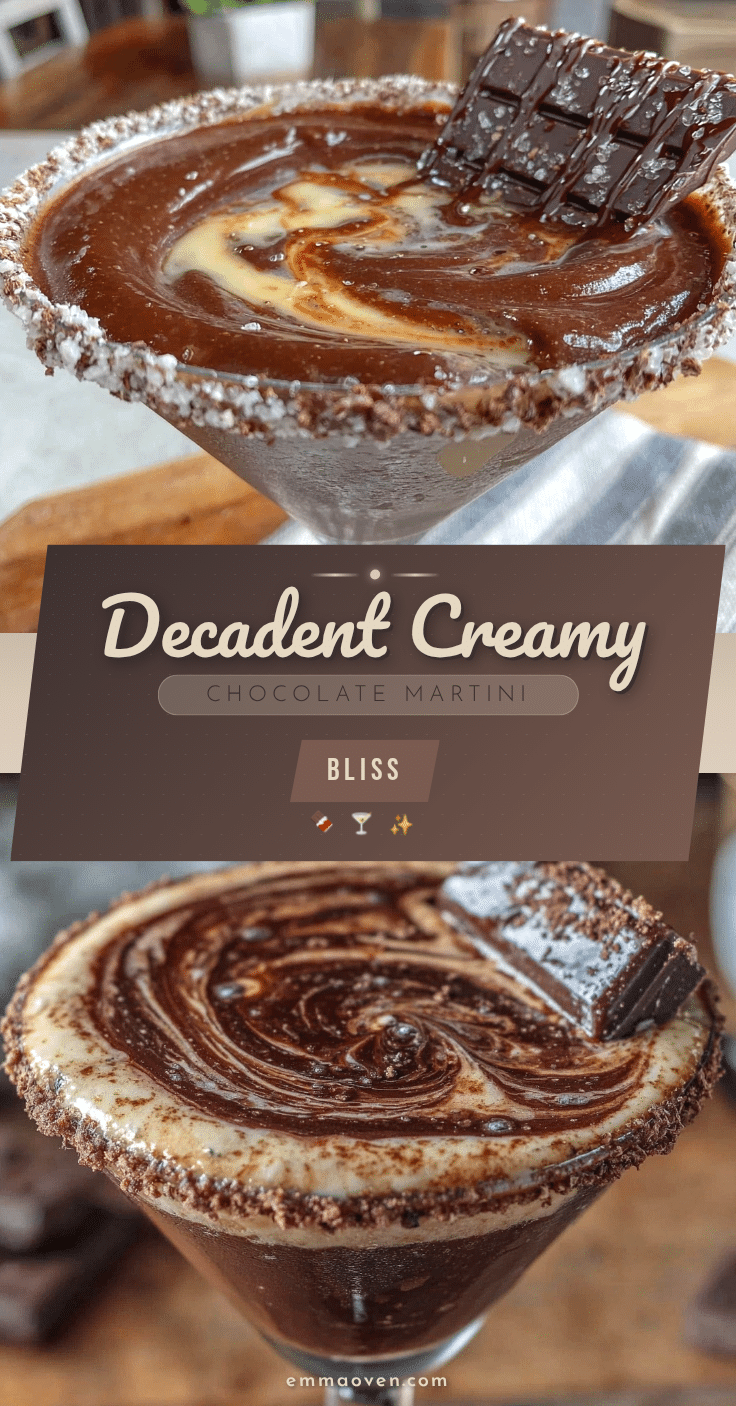 decadent chocolate martini recipe