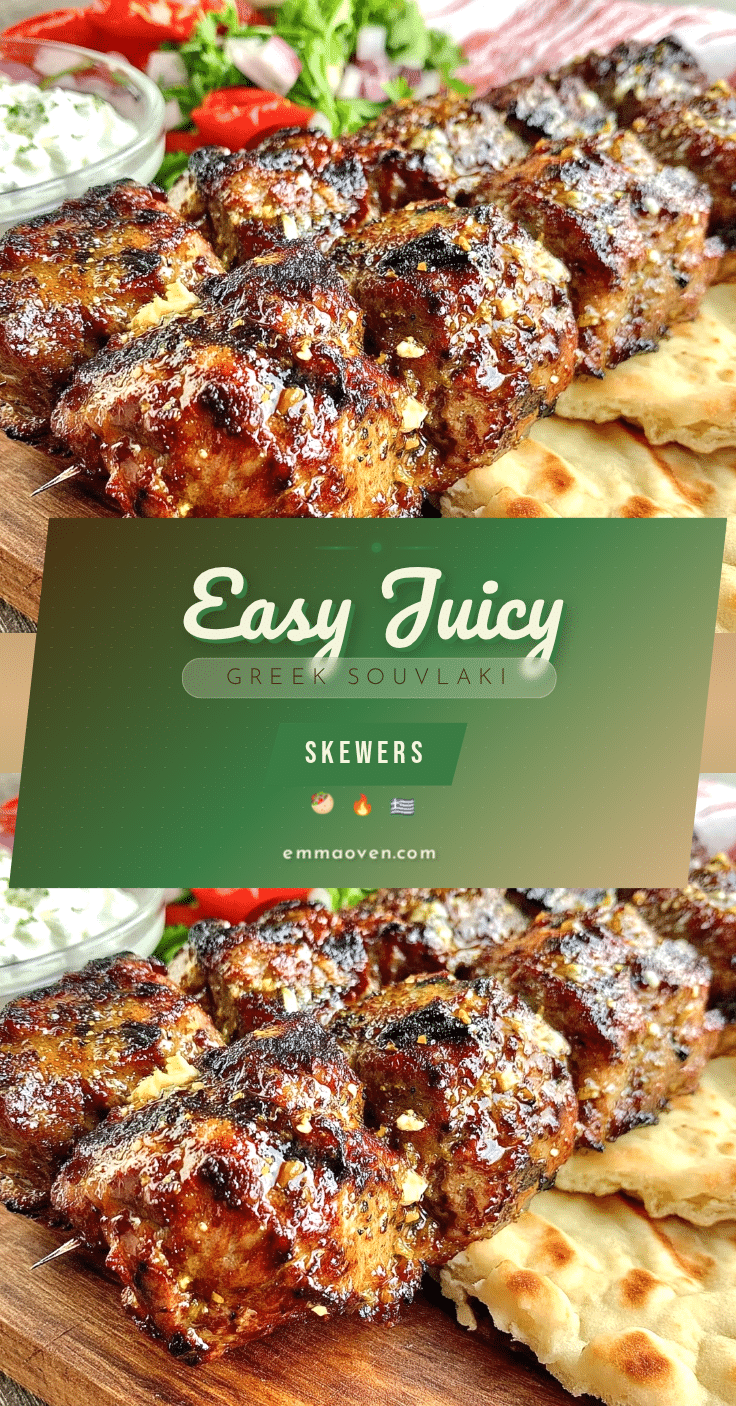 easy juicy greek souvlaki skewers recipe