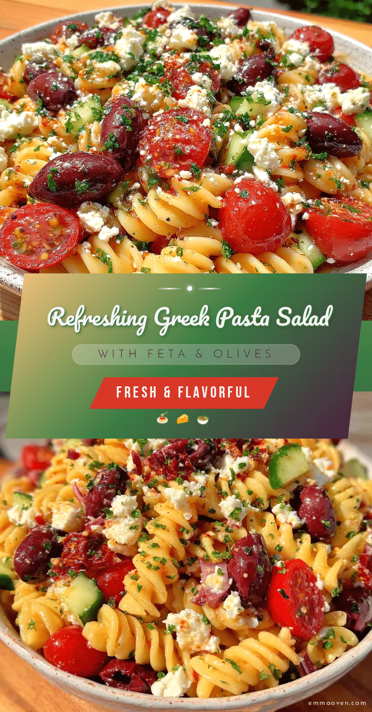 fresh greek pasta salad recipe