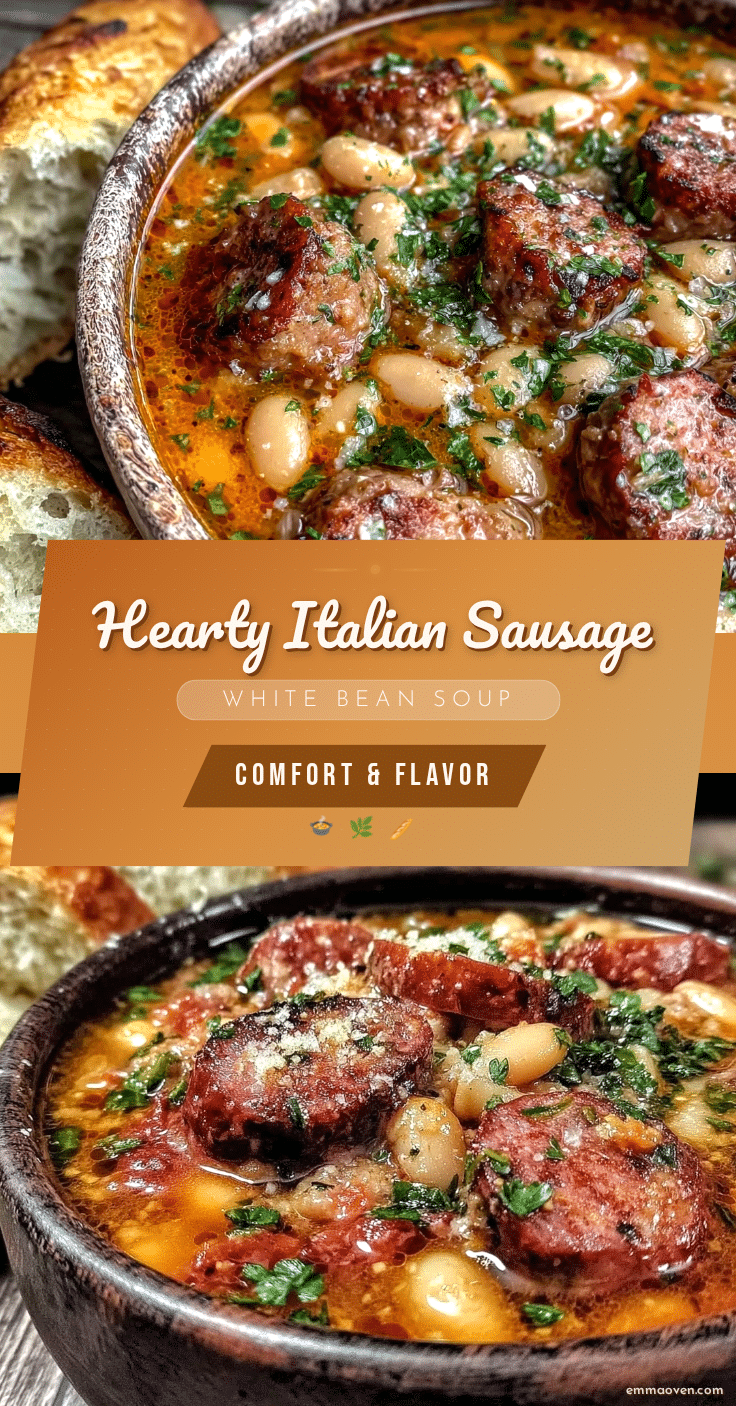 Italian sausage and white bean soup recipe