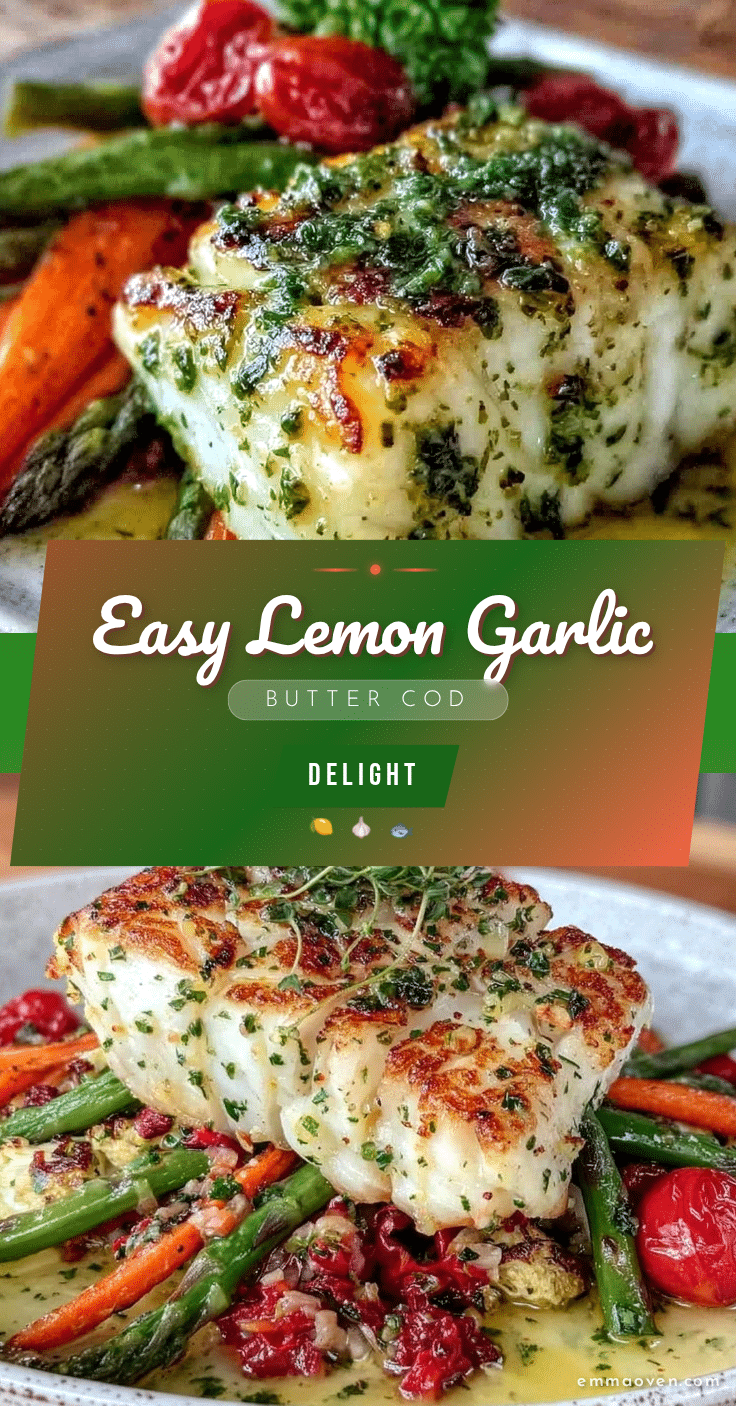 lemon garlic butter cod recipe