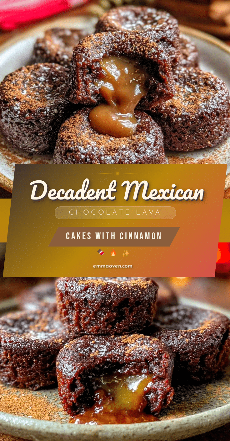 mexican chocolate lava cakes recipe