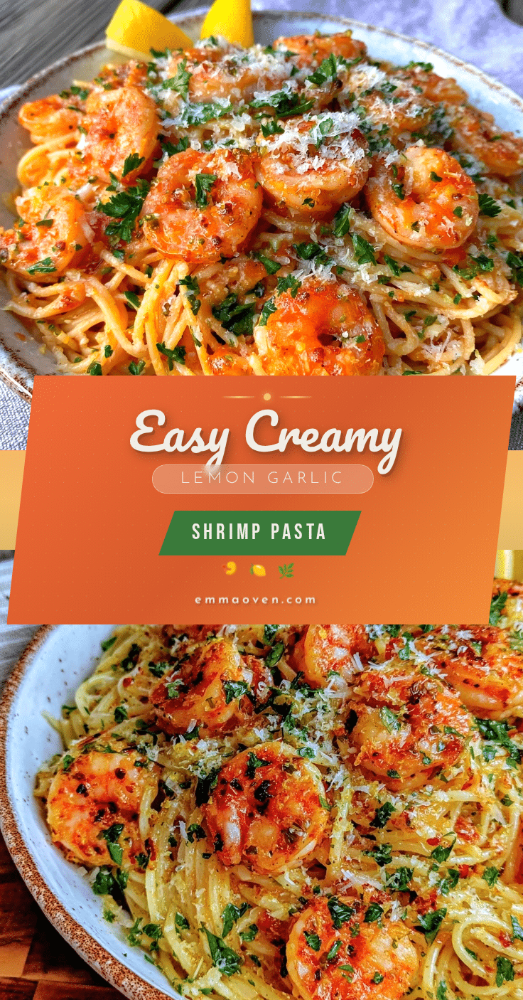 one-pot lemon garlic shrimp pasta recipe