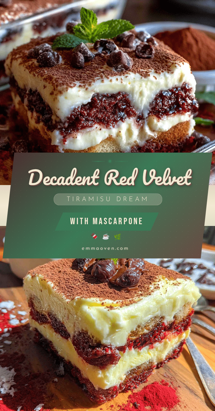 red velvet tiramisu recipe