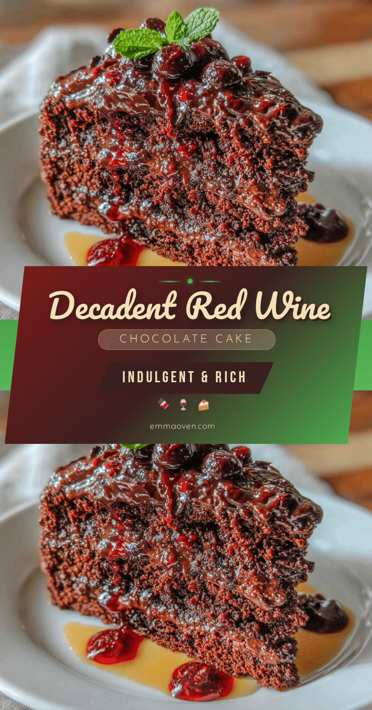 red wine chocolate cake recipe