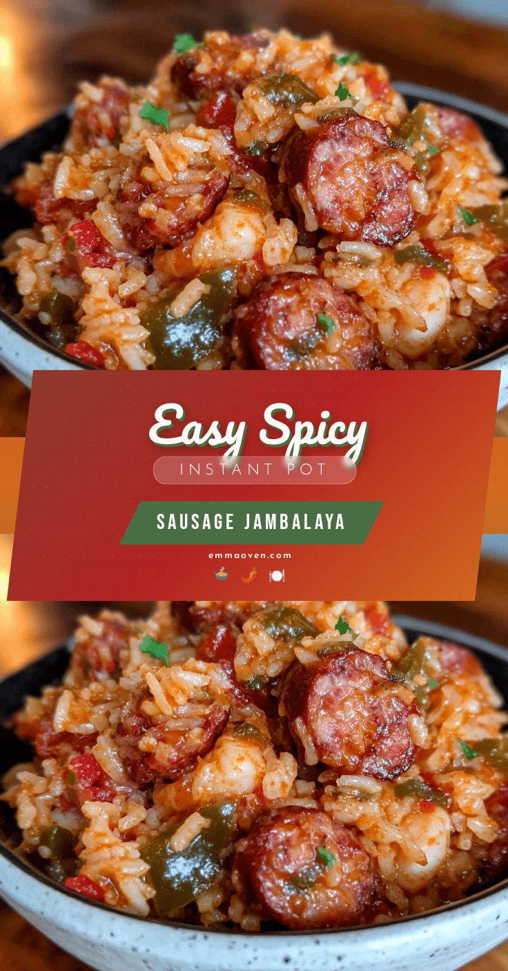 spicy instant pot jambalaya recipe