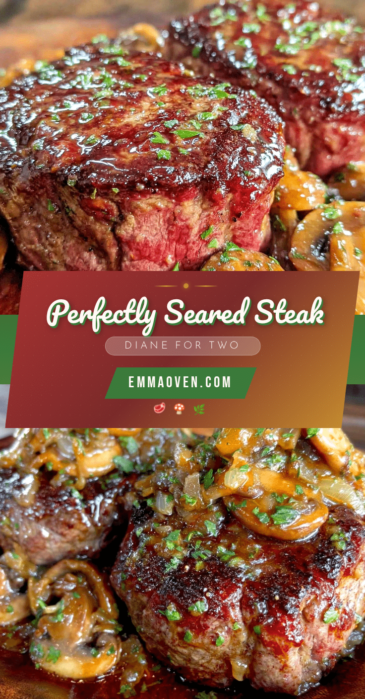 steak diane for two recipe