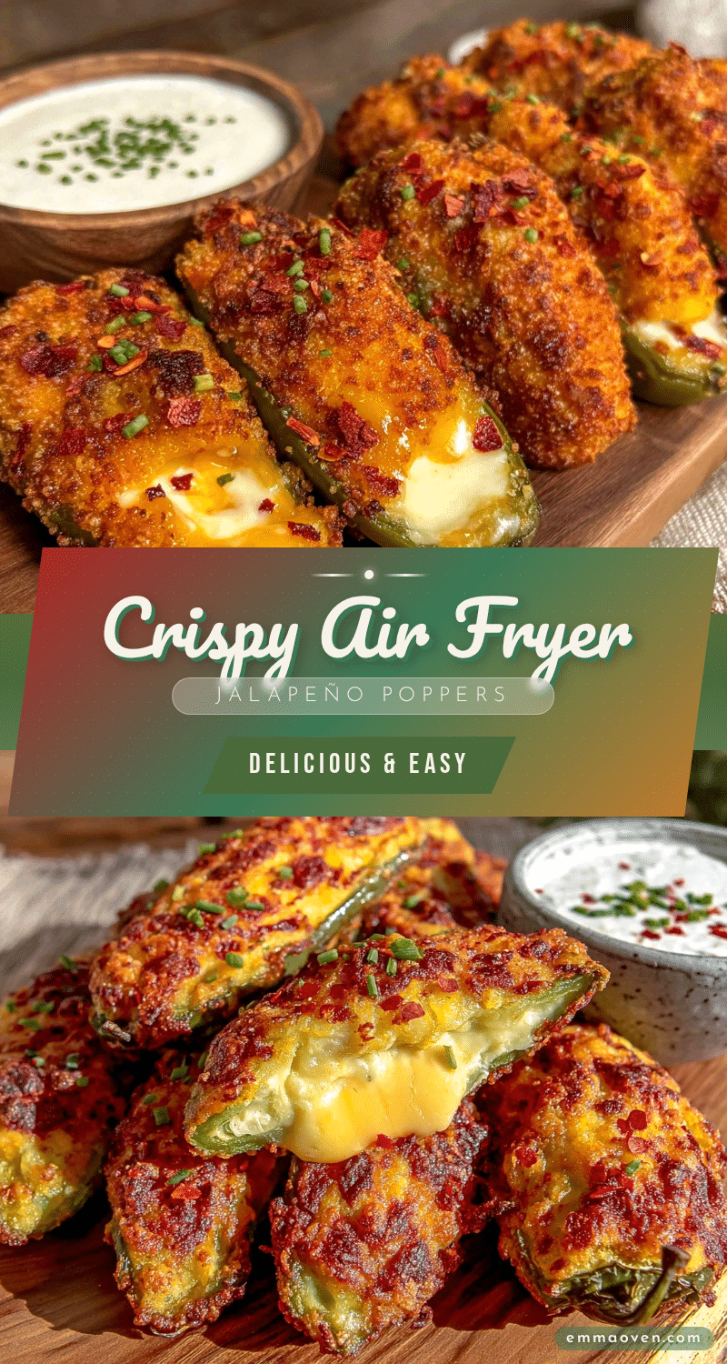 air fryer jalapeño poppers recipe