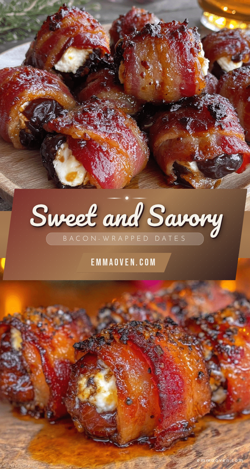 bacon-wrapped dates with goat cheese recipe