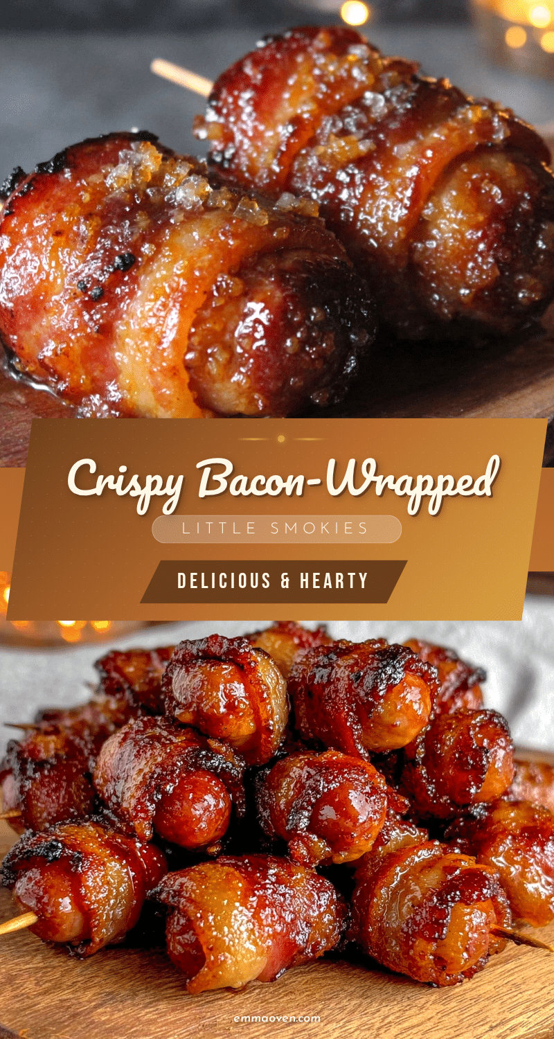 bacon-wrapped little smokies appetizers recipe