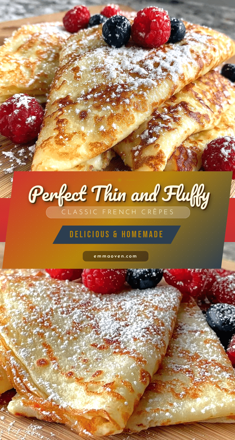 classic French crêpes recipe recipe