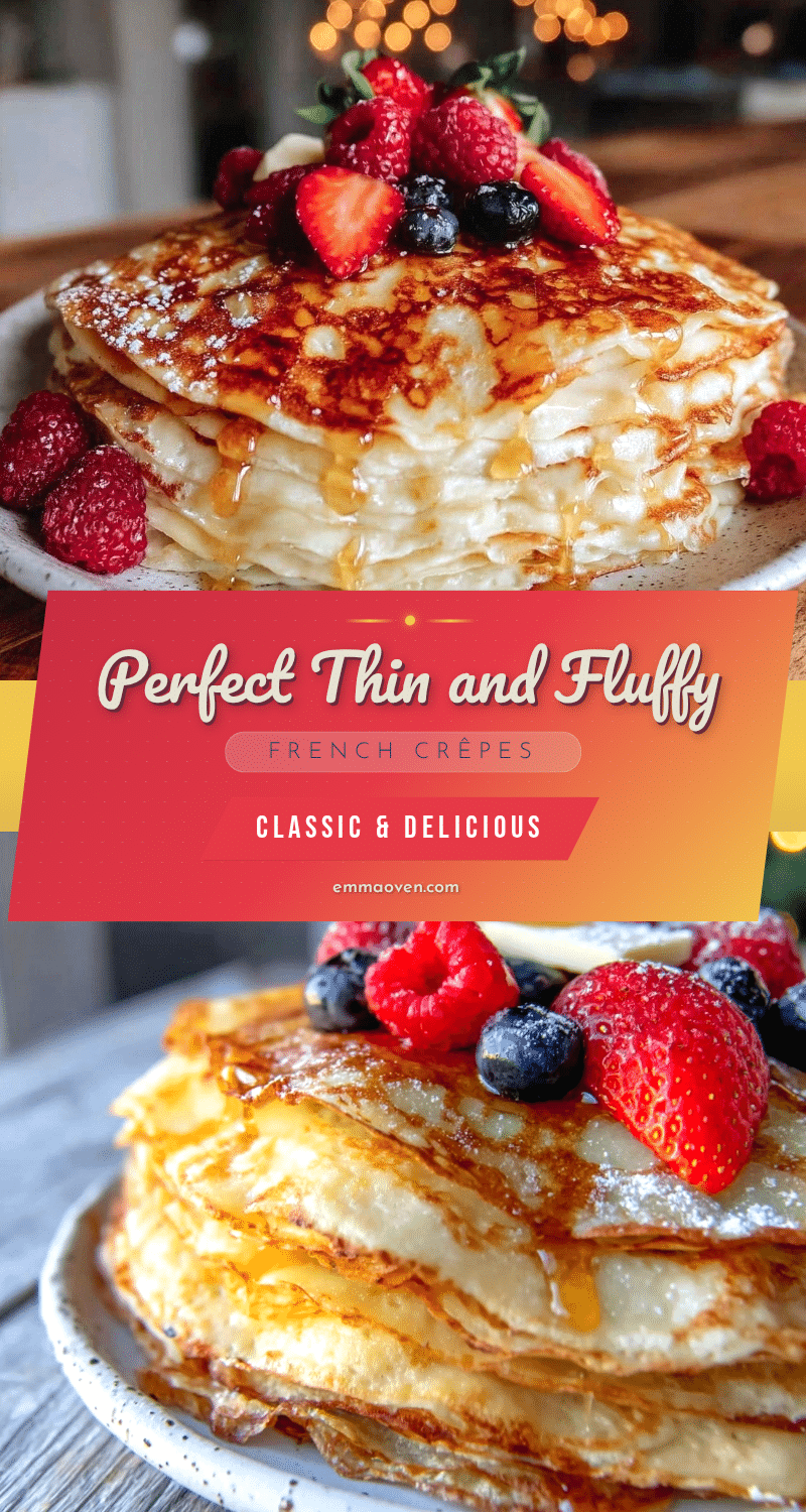 classic French crêpes recipe recipe