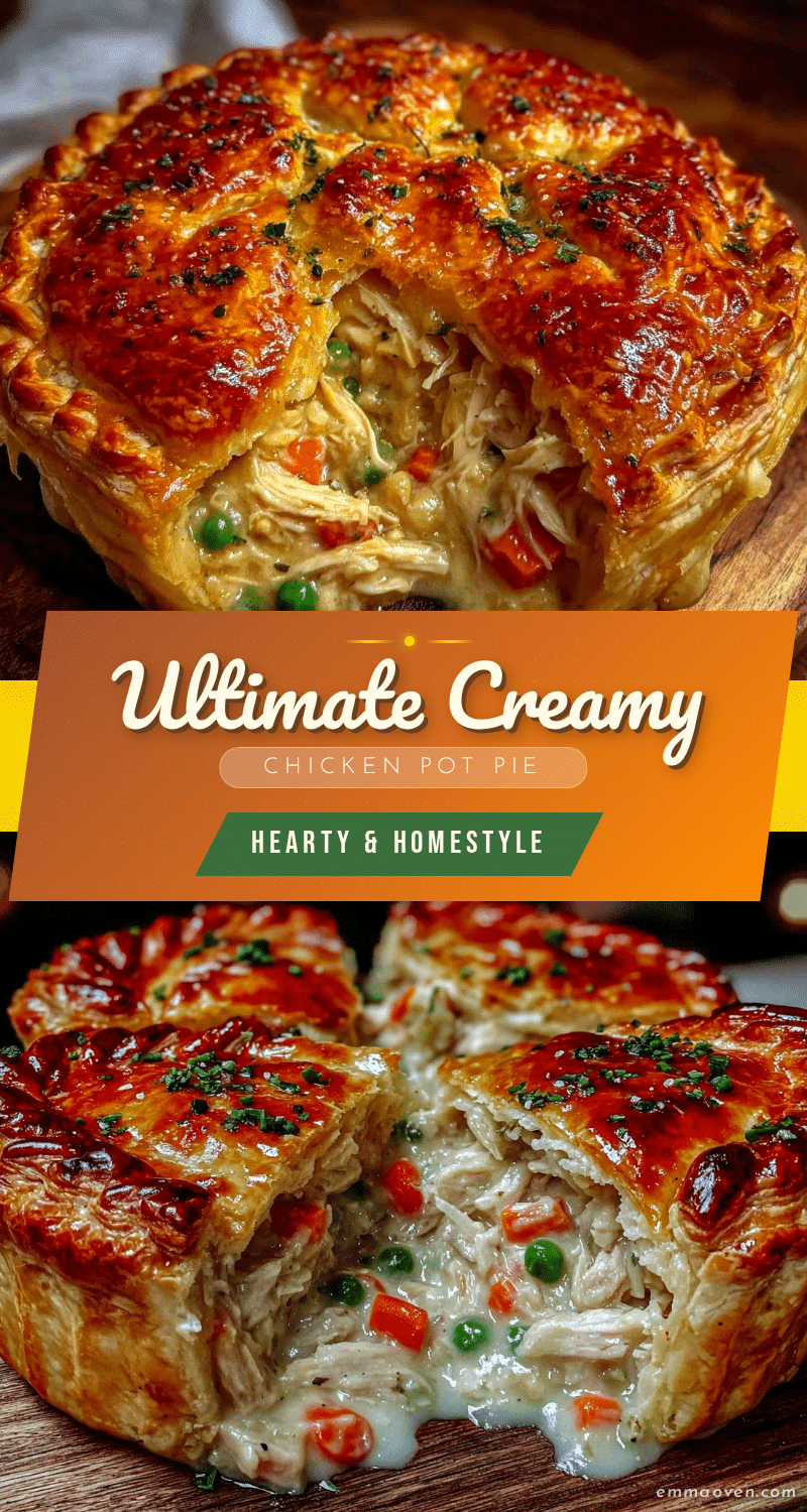 cozy chicken pot pie recipe