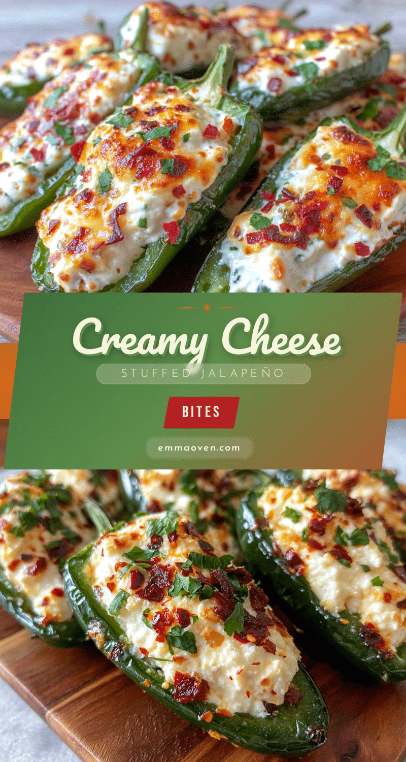Cream Cheese Stuffed Jalapeño Bites recipe