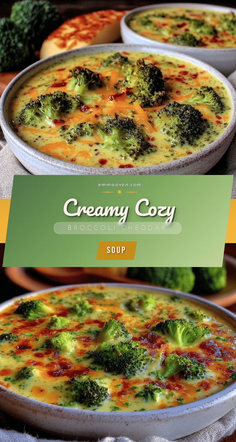 creamy broccoli cheddar soup recipe