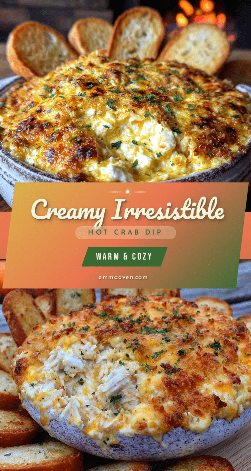 creamy hot crab dip recipe