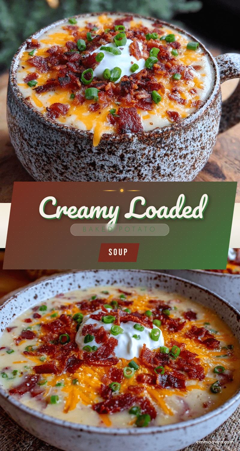 creamy loaded baked potato soup recipe