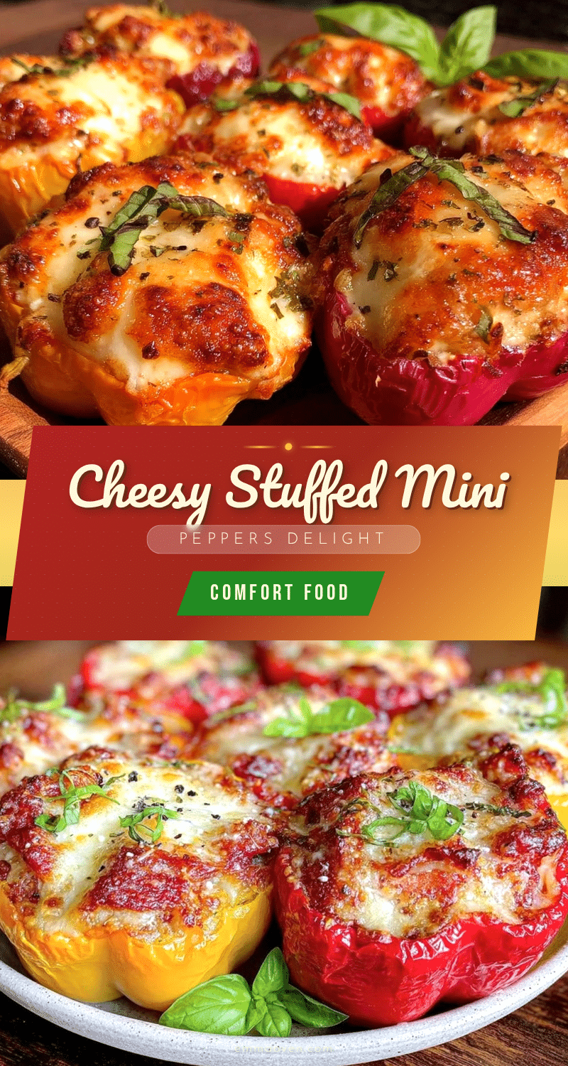 creamy stuffed mini peppers with cheese recipe