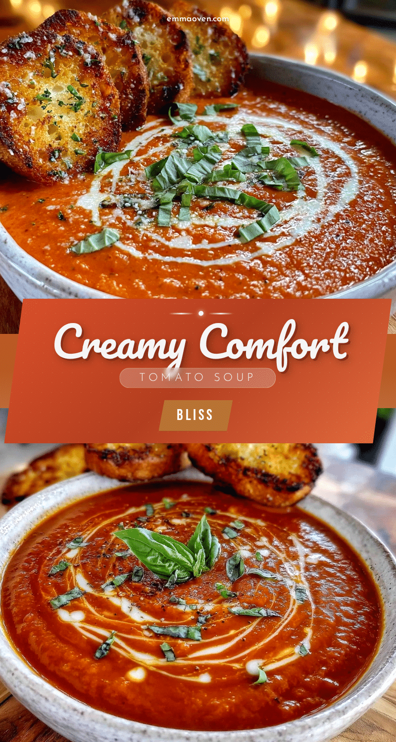 creamy tomato soup recipe recipe