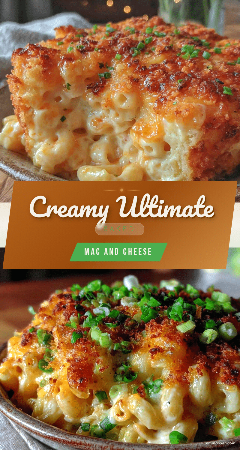 creamy ultimate baked mac and cheese recipe