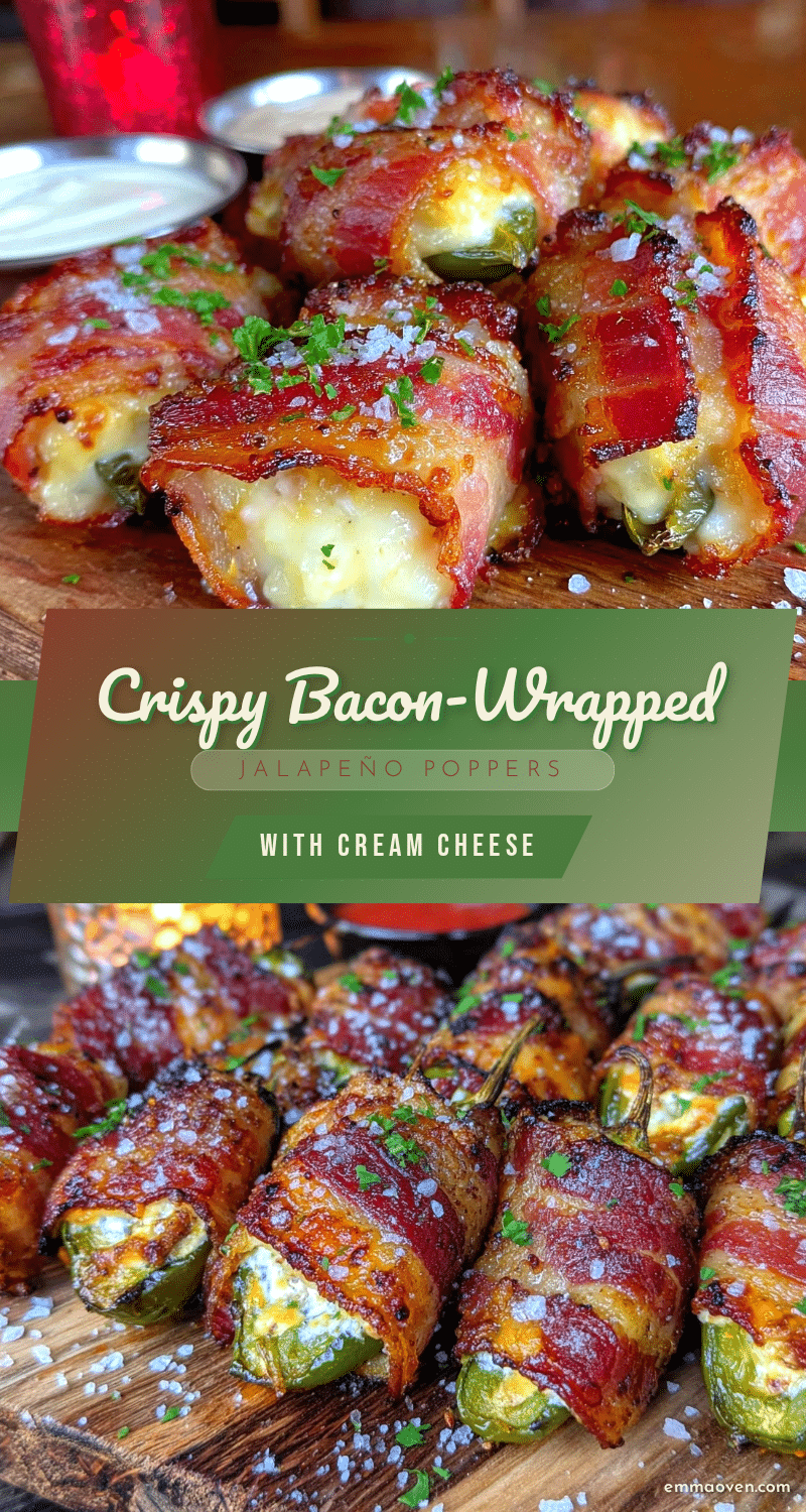 crispy bacon-wrapped jalapeño poppers recipe