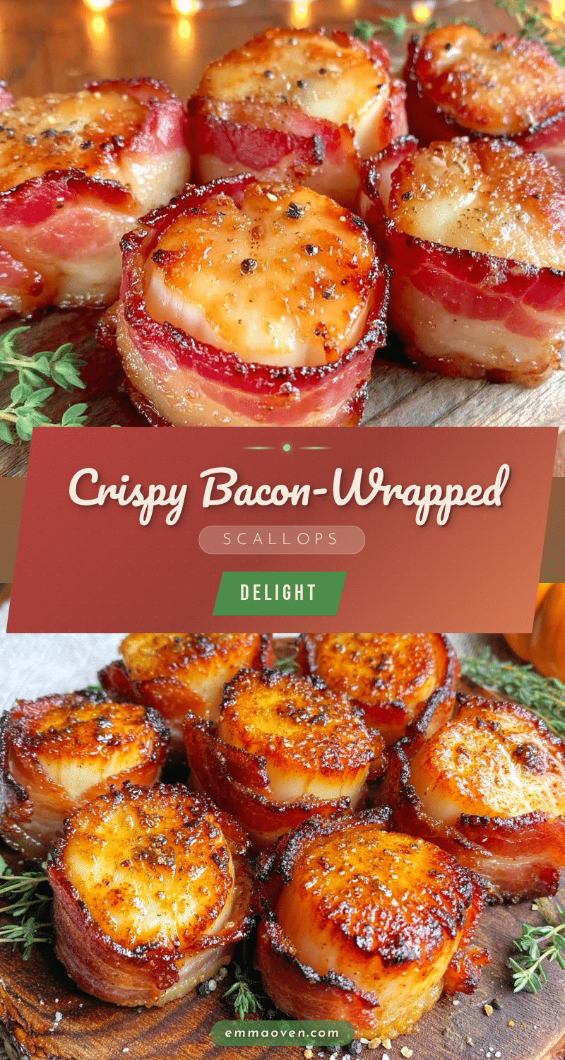 crispy bacon-wrapped scallops recipe