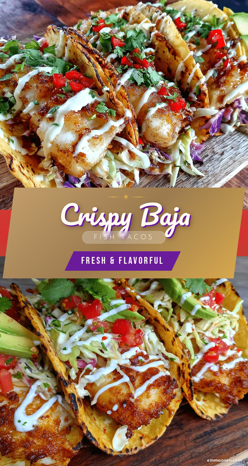 crispy Baja fish tacos recipe