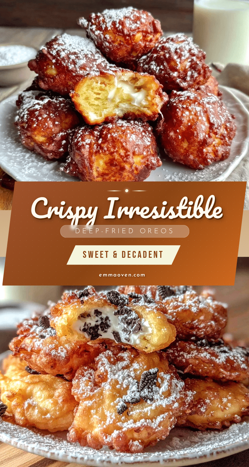 crispy deep-fried Oreos recipe