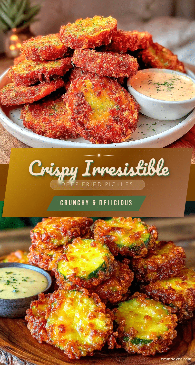 crispy deep-fried pickles recipe